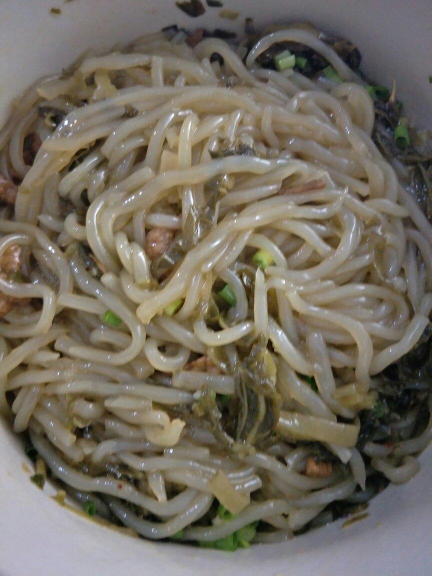 酸菜炒粉条