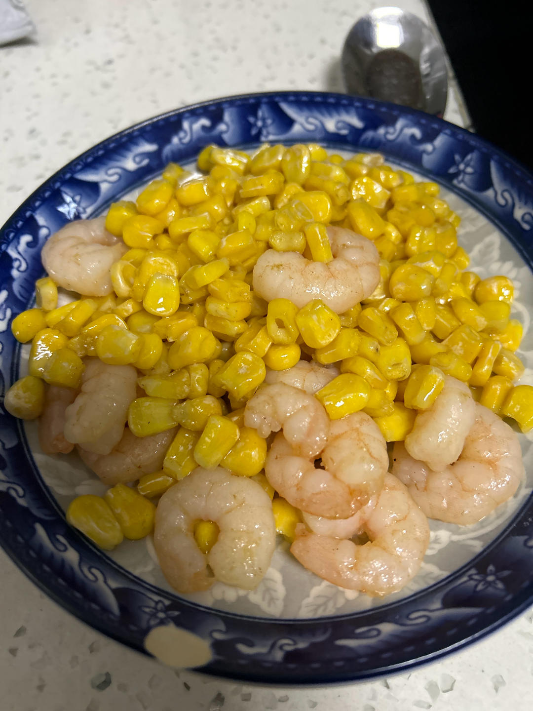 甜玉米粒虾仁