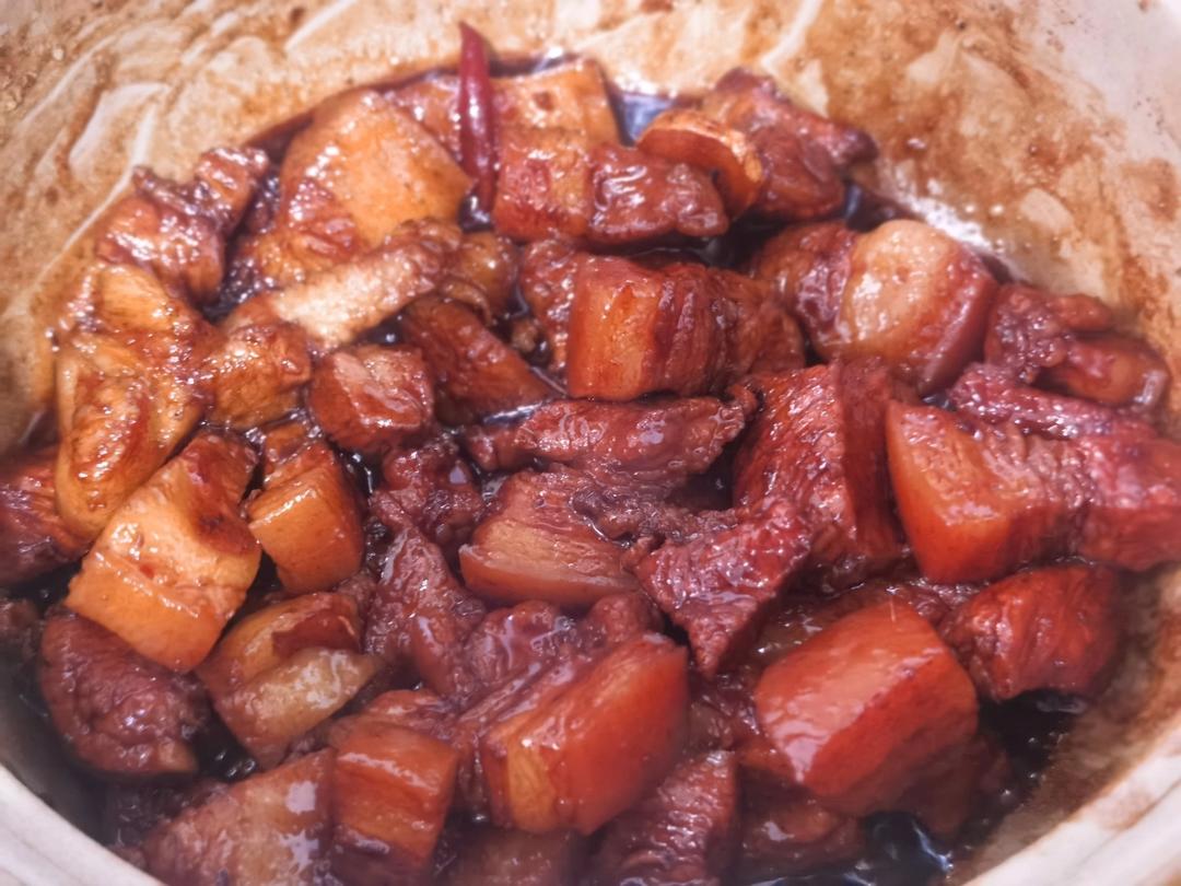 不焯水不加油的红烧肉