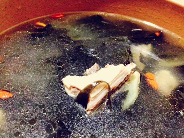 海带老鸭汤
