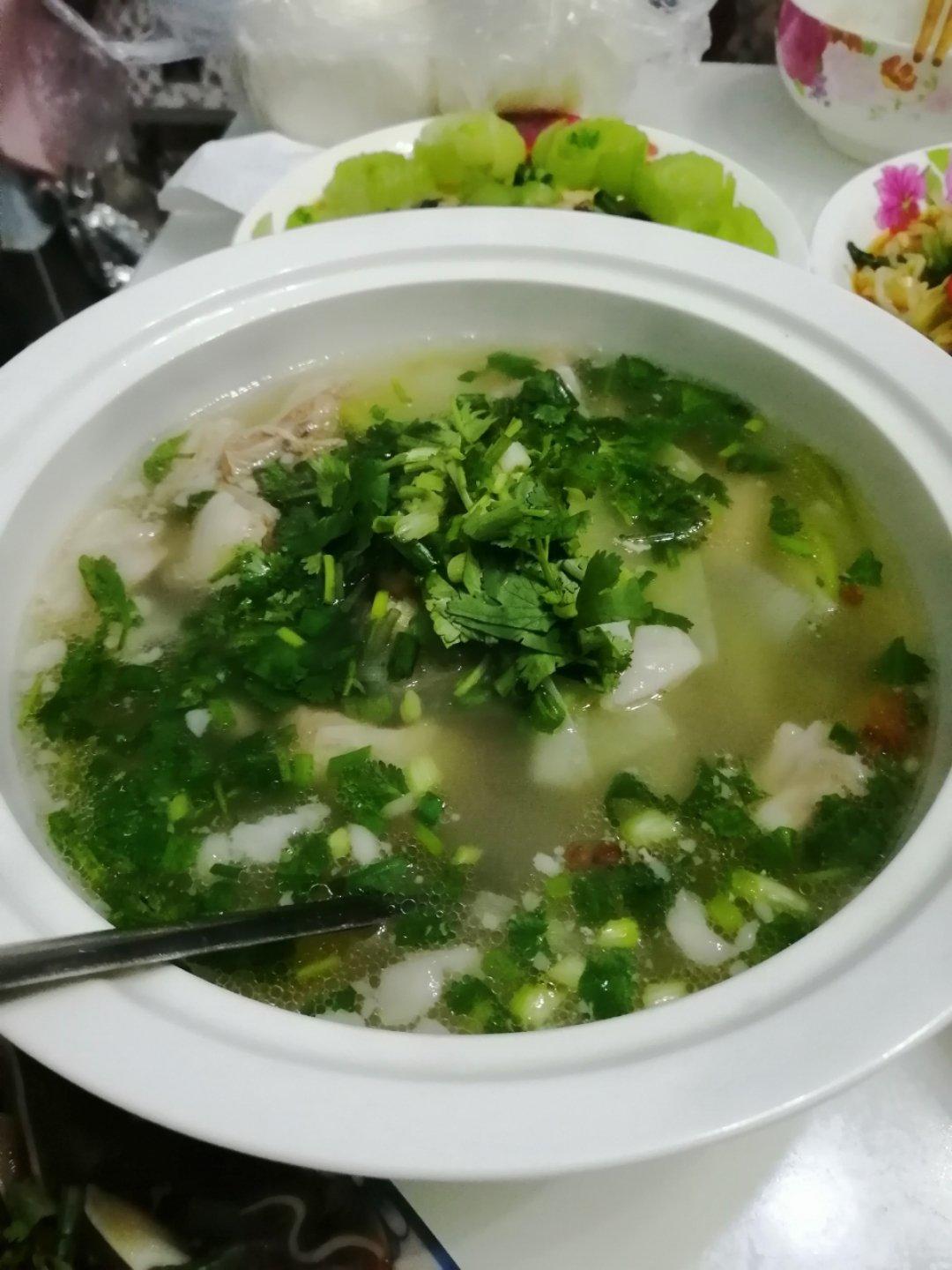 白萝卜清炖羊肉汤