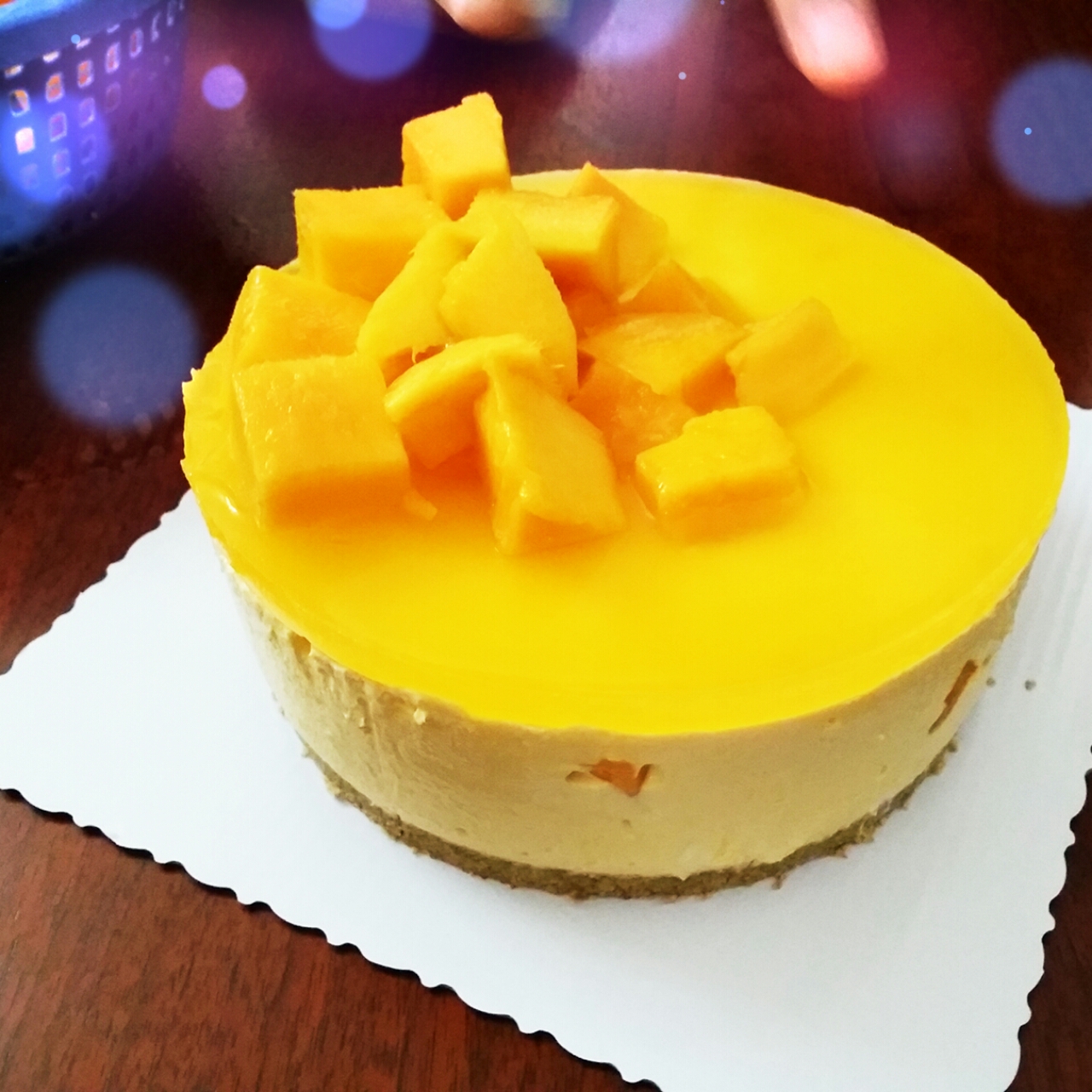 芒果芝士蛋糕