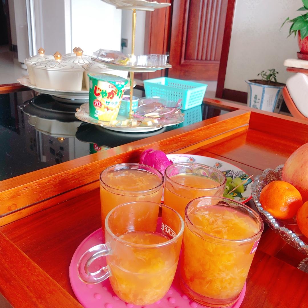 冬日最佳饮品-热橘子水