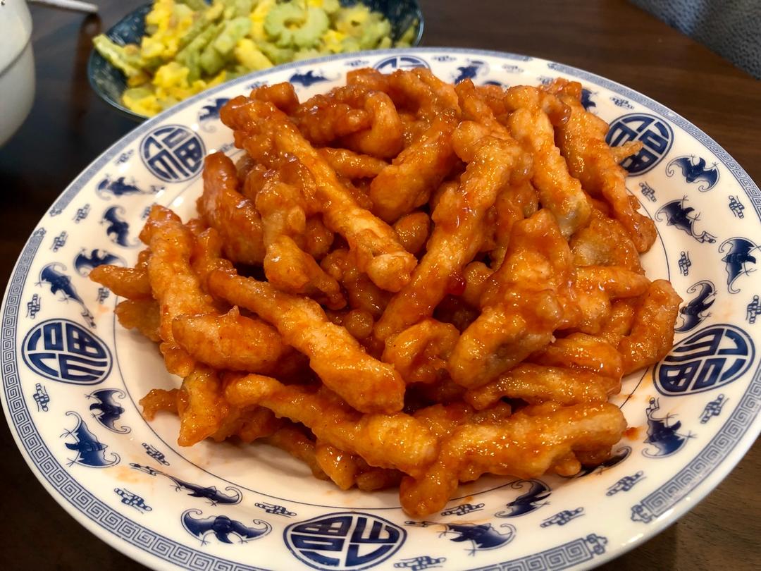 糖醋里脊(鸡胸版)