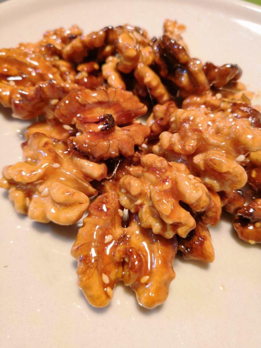 【琥珀核桃仁】冰糖无油不粘手