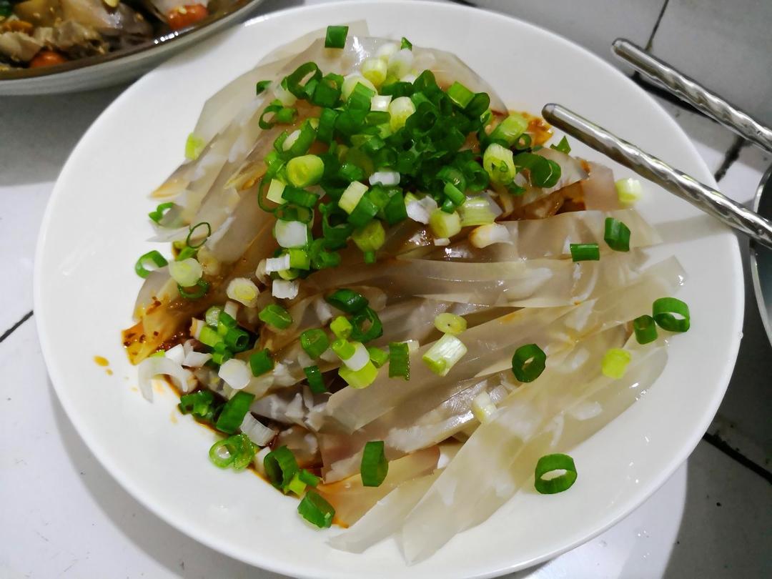 水晶肉皮冻