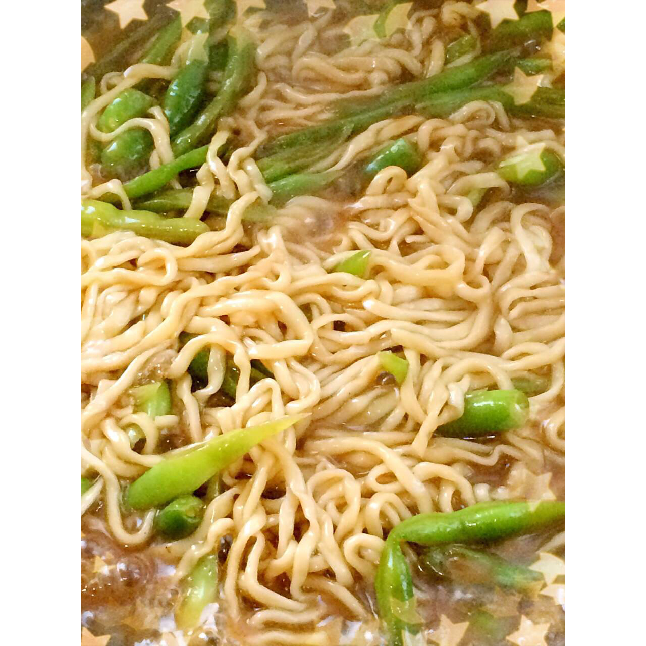 豆角焖面