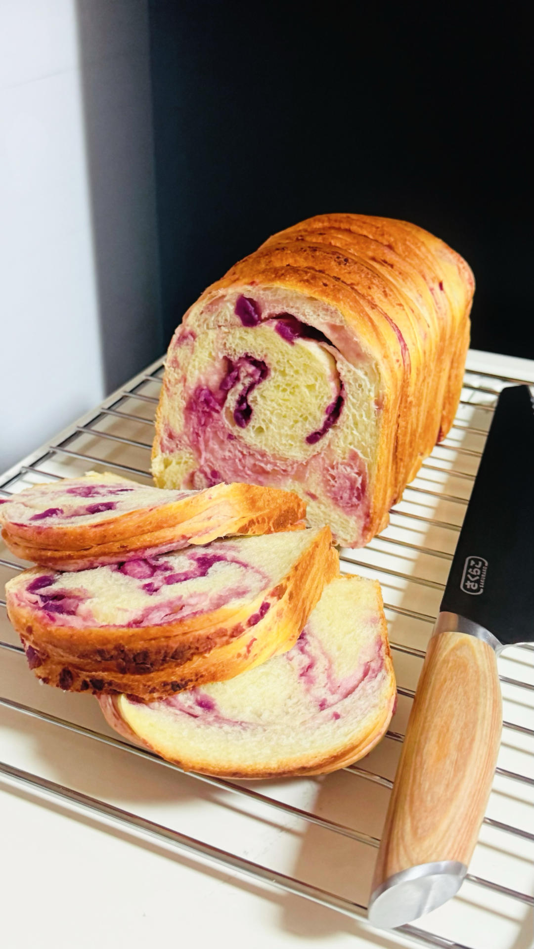 千层豆沙吐司