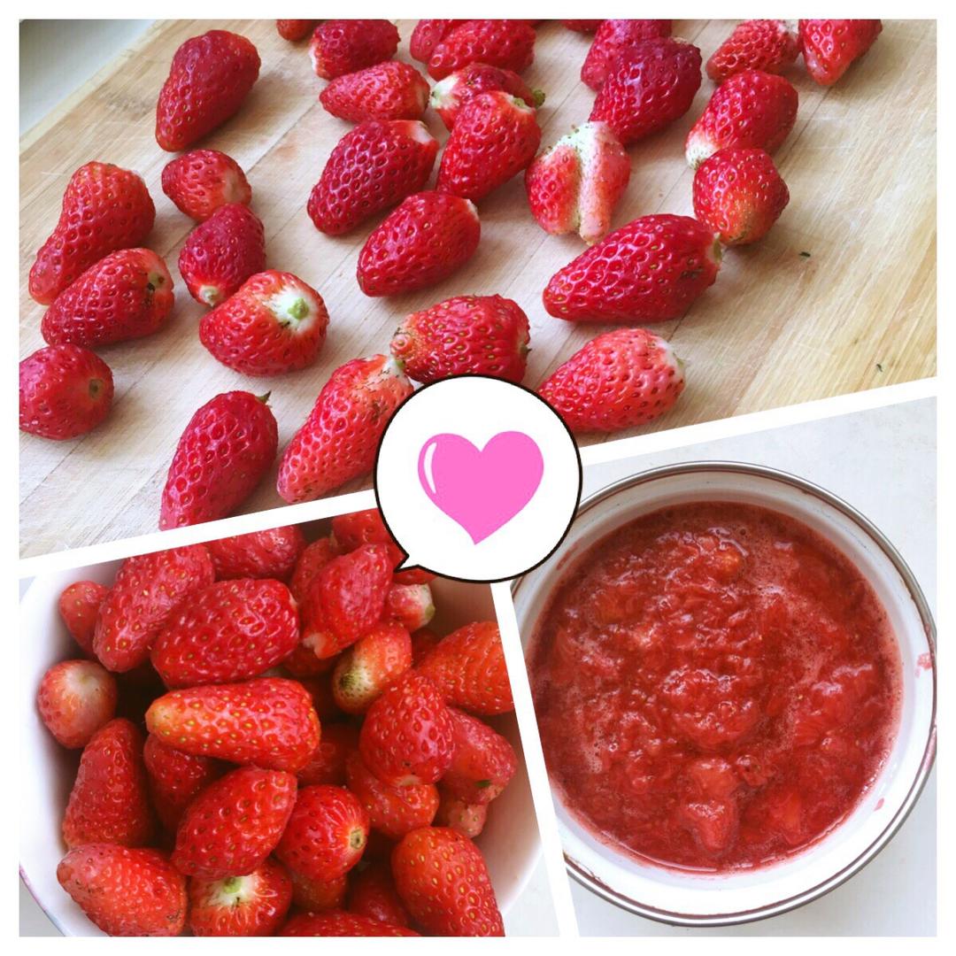 自制无添加草莓酱