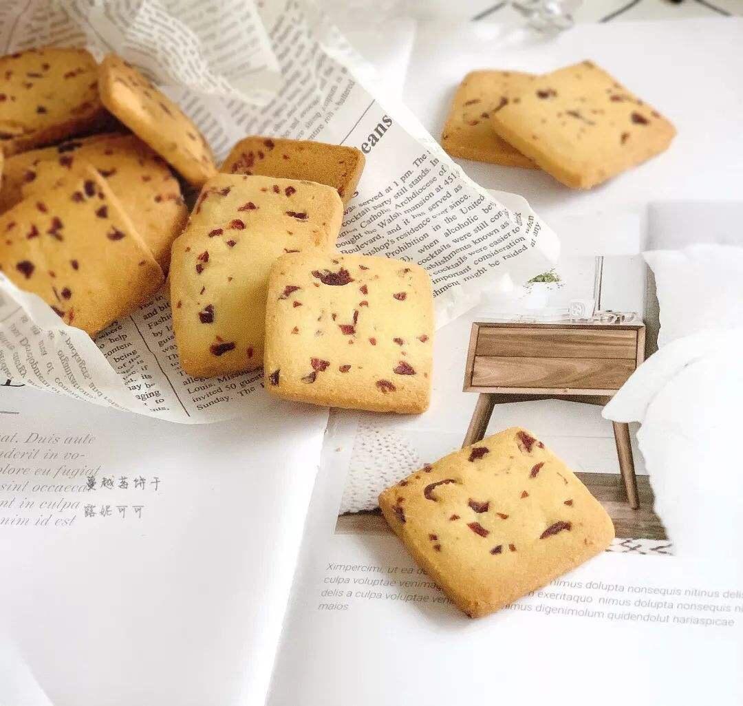 蔓越莓饼干 新手也可以的做法