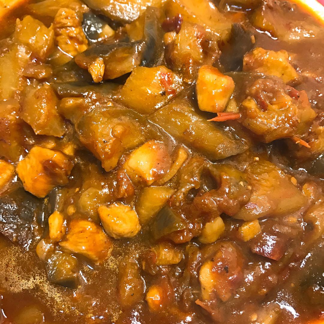 向东北大厨学习的超下饭番茄烧茄子 可拌面拌饭