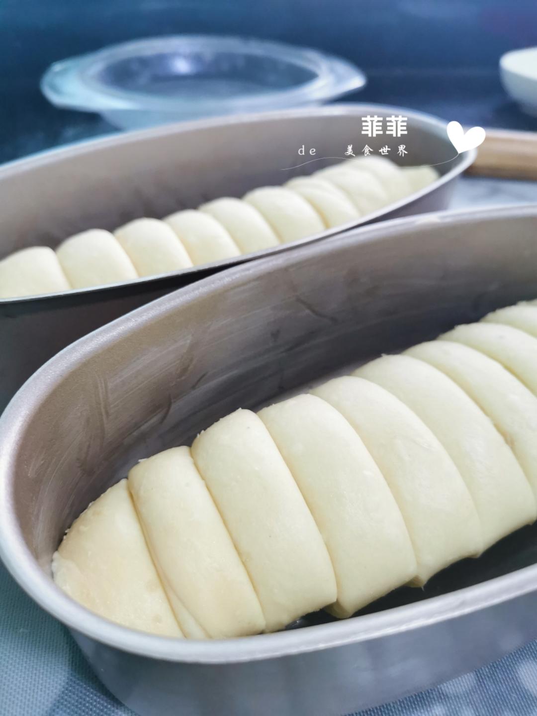 纯奶手撕吐司的做法 步骤1