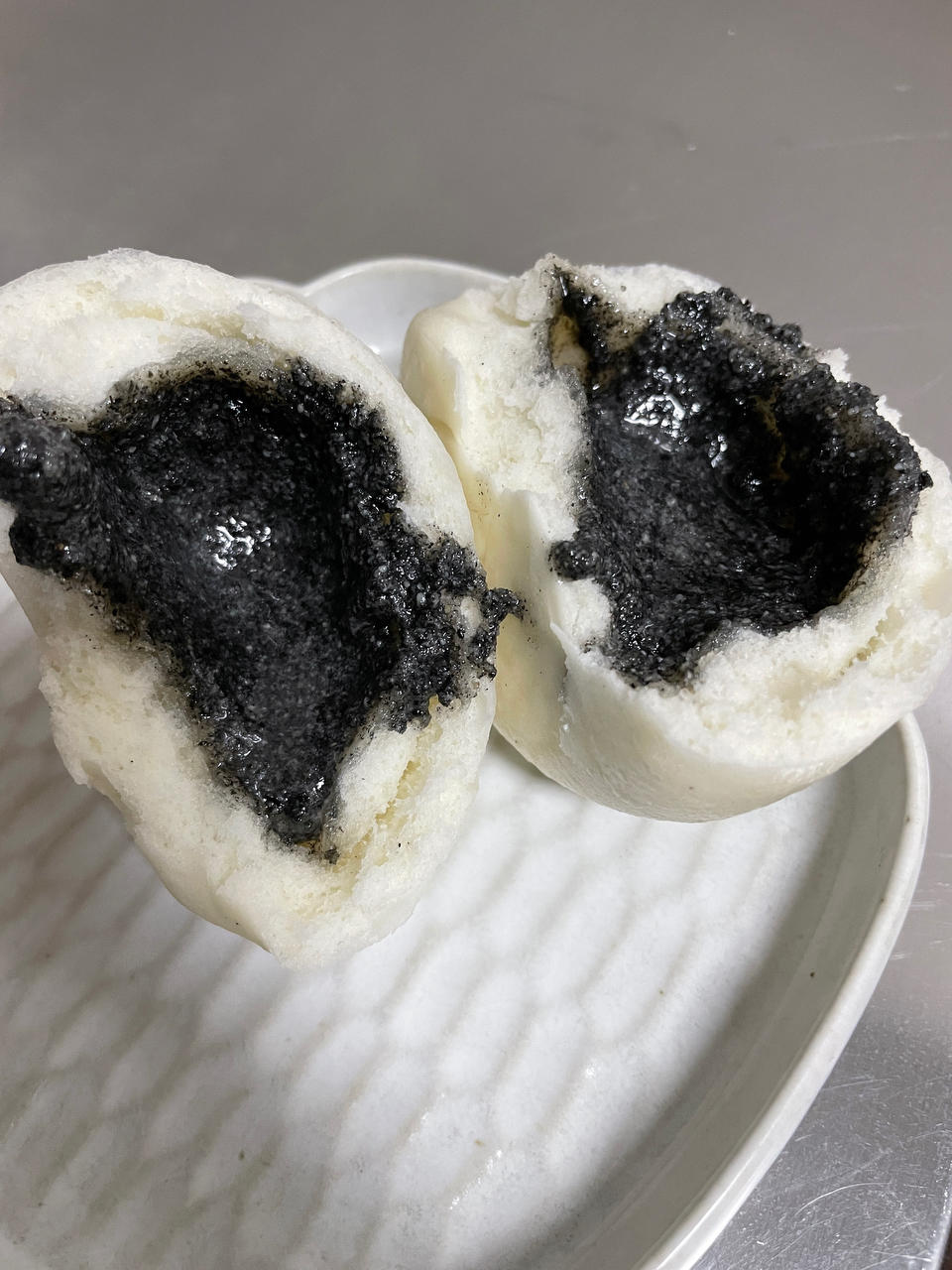 黑芝麻包（附流沙馅做法）