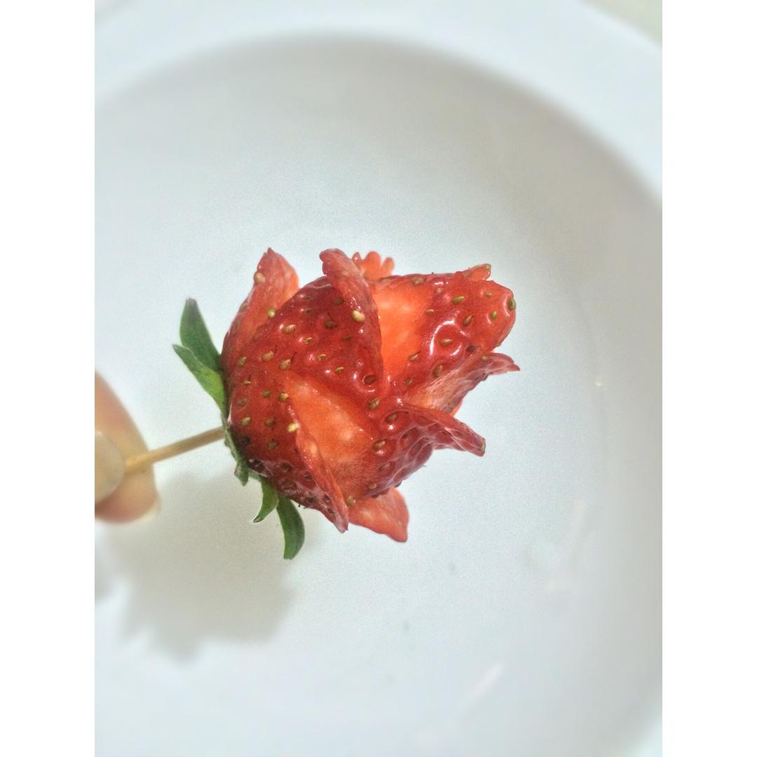 玫瑰花草莓