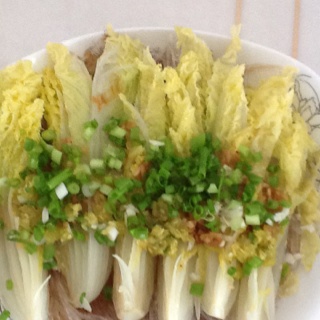 蒜蓉粉丝蒸娃娃菜