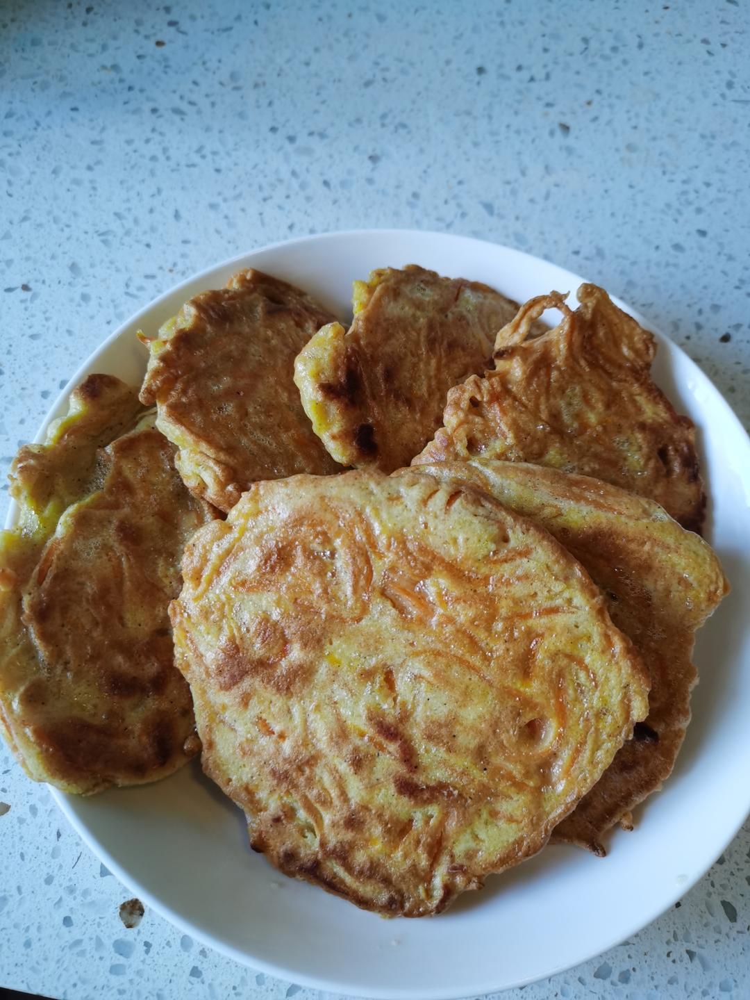 土豆饼(土豆胡萝卜丝饼)