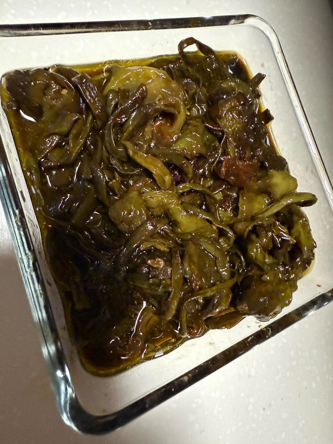 豇豆香菜辣椒咸菜