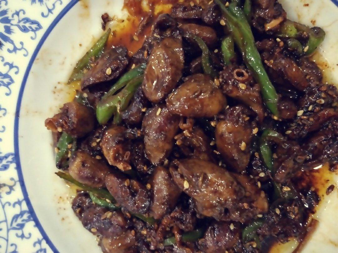 孜然鸡心