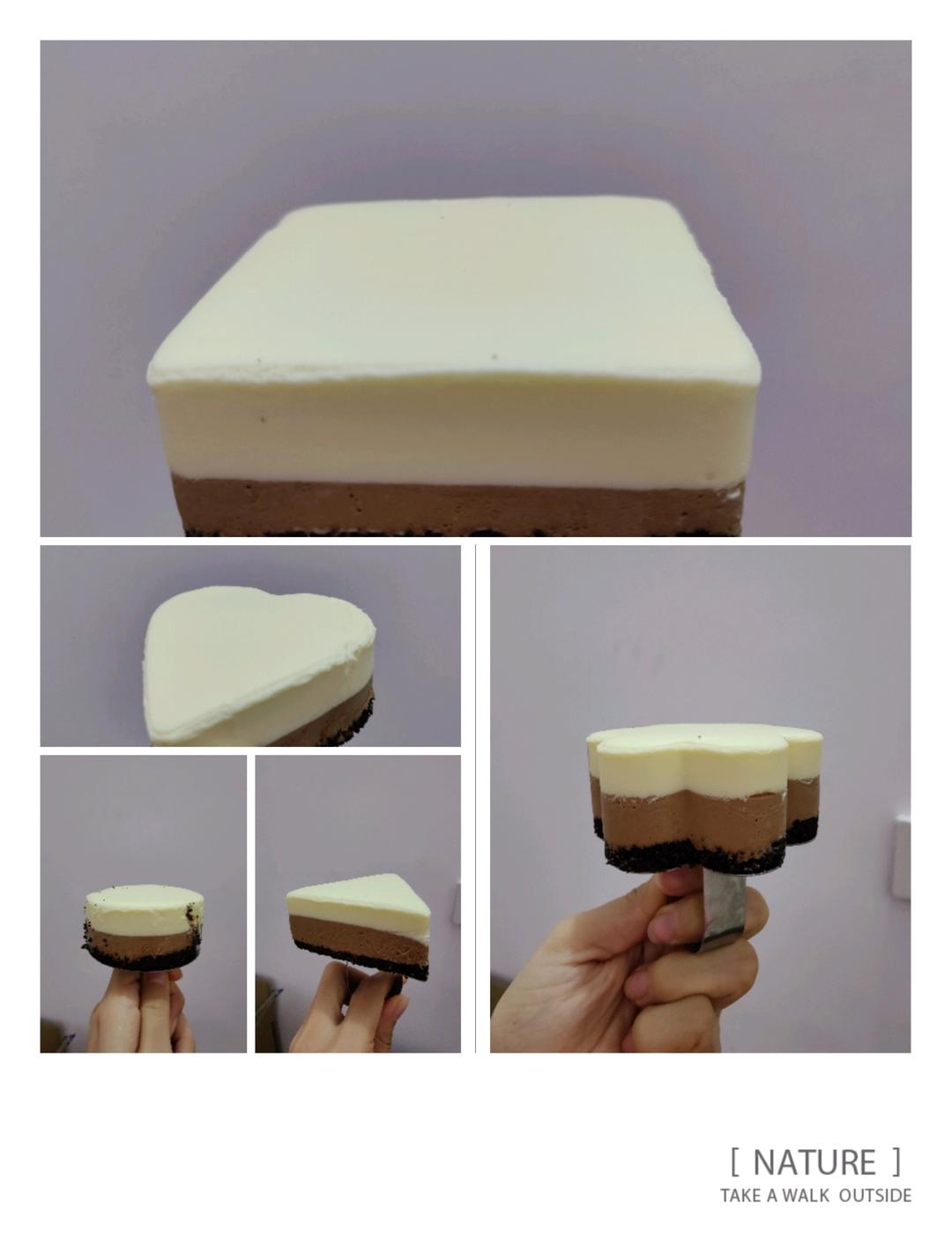 黑白巧克力慕斯蛋糕