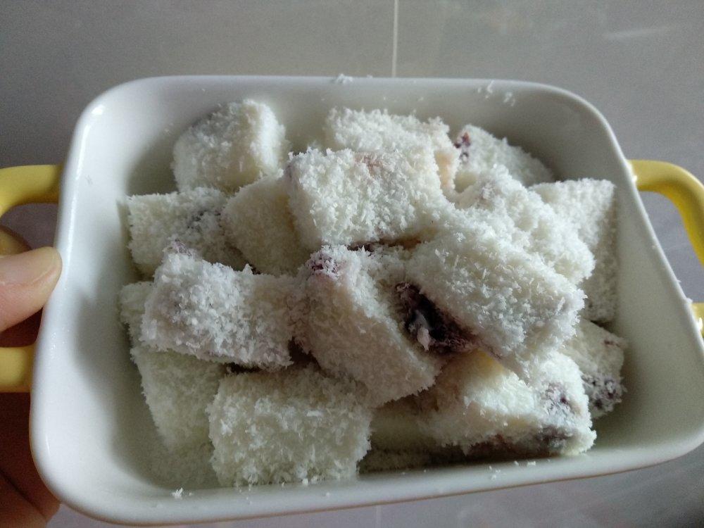 奶香浓郁❗️入口即化的蔓越莓奶糕❗️无需烤箱