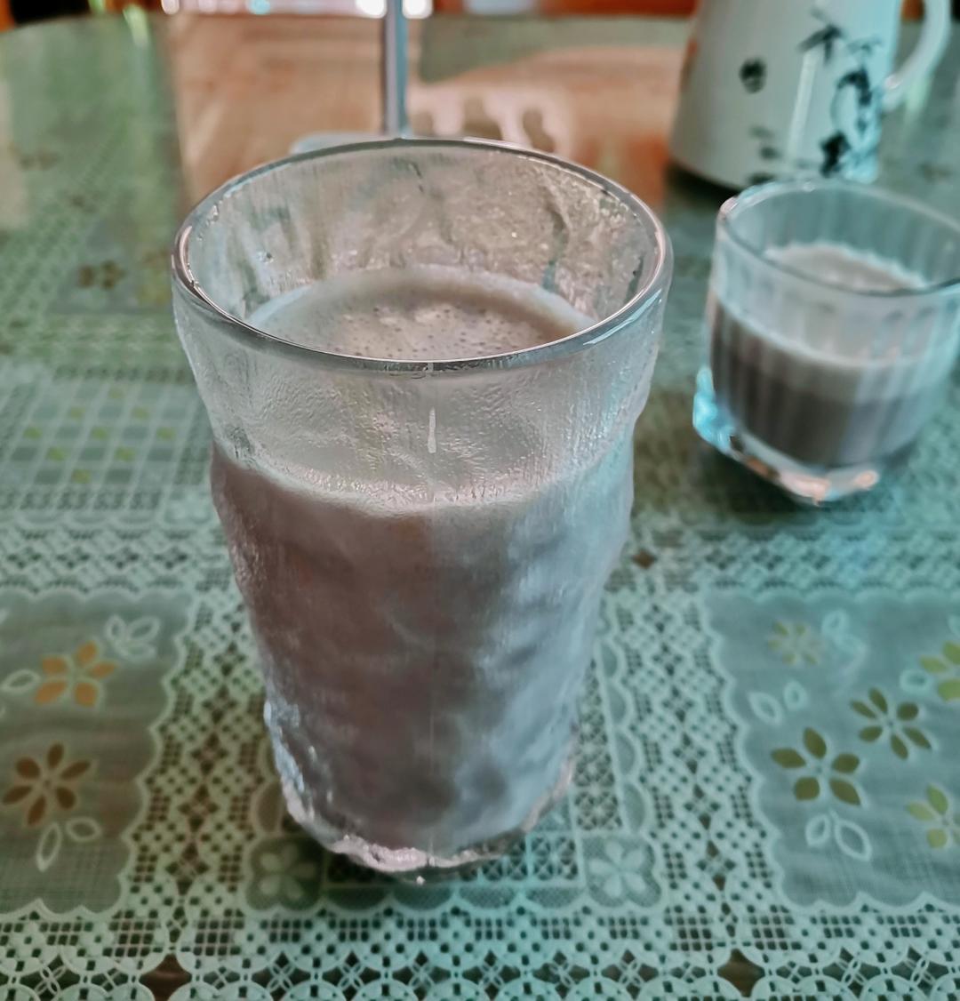 香芋红豆牛乳的做法