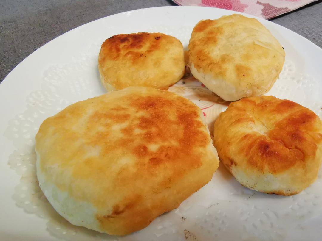 发面油酥小糖饼