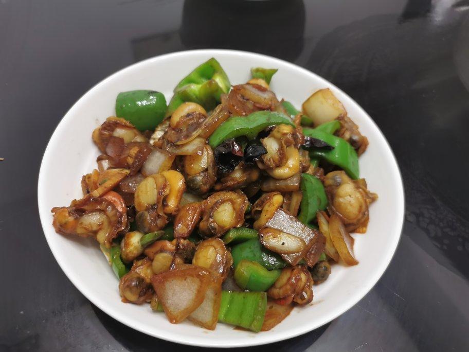 家常小炒扇贝肉