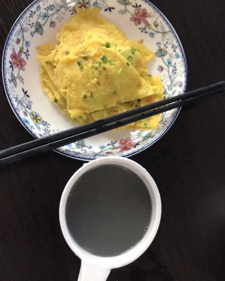 葱花鸡蛋饼