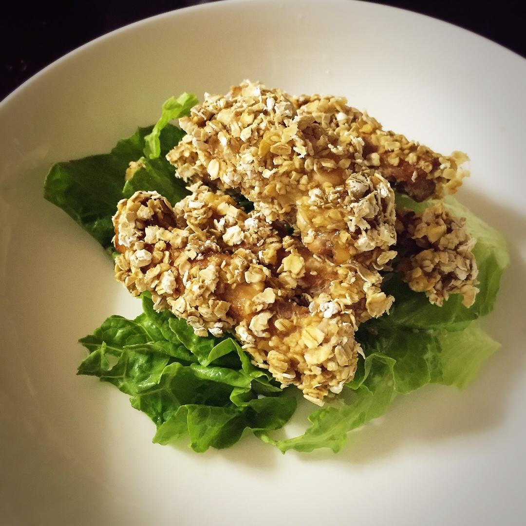 酸奶燕麦鸡排的做法