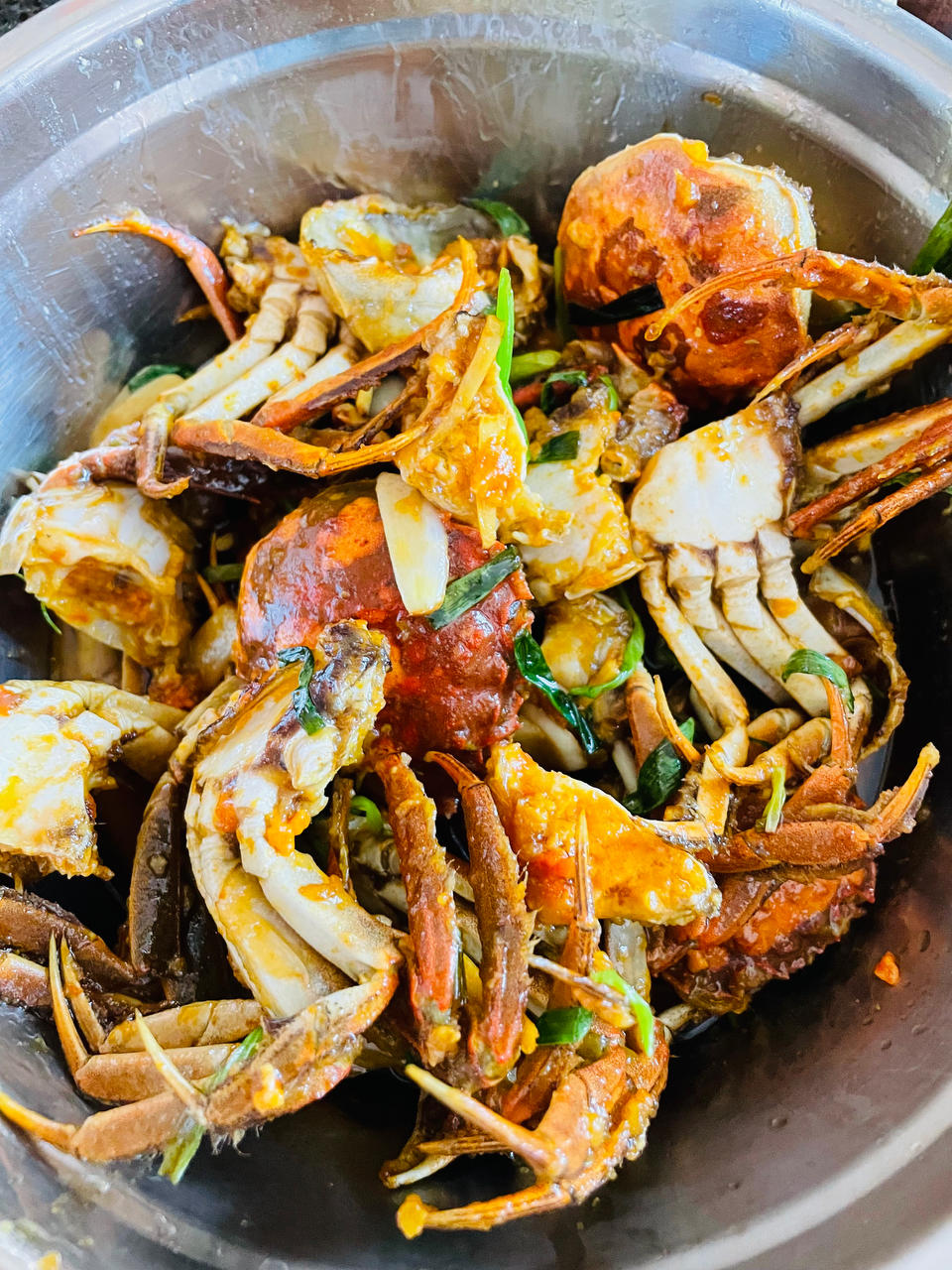 香爆梭子蟹