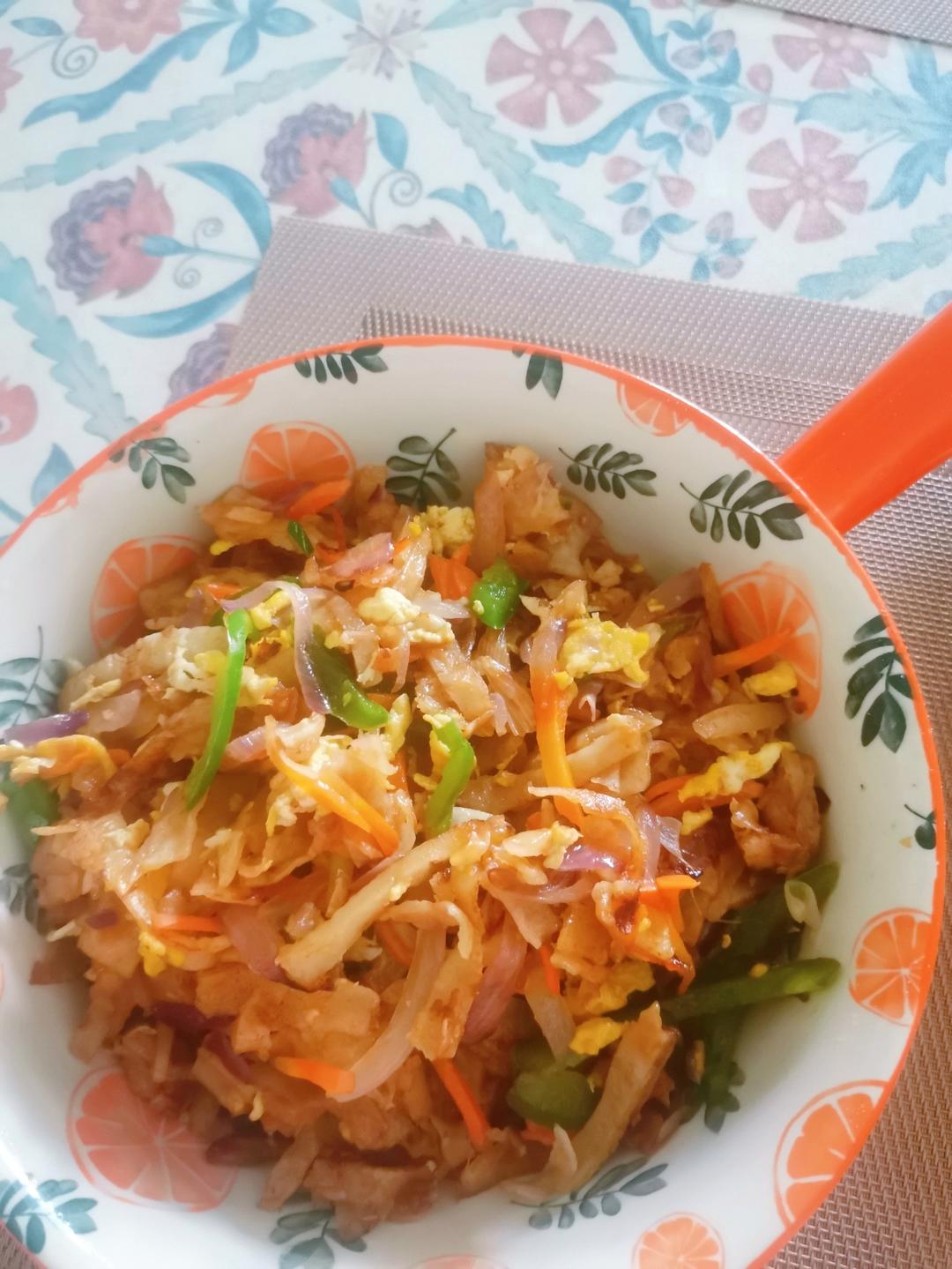直击灵魂的炒饼丝~