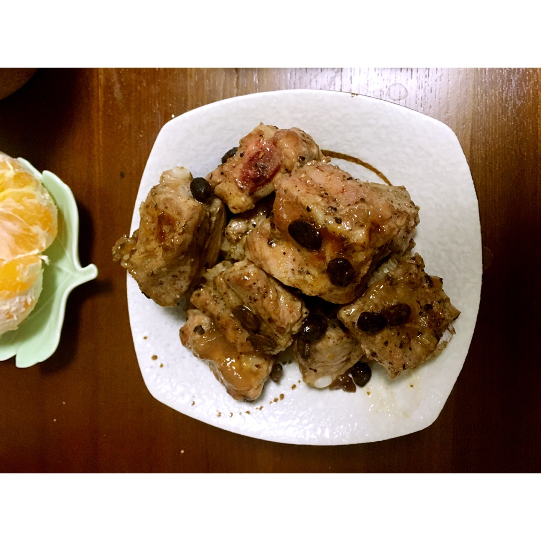 豆豉蒸排骨