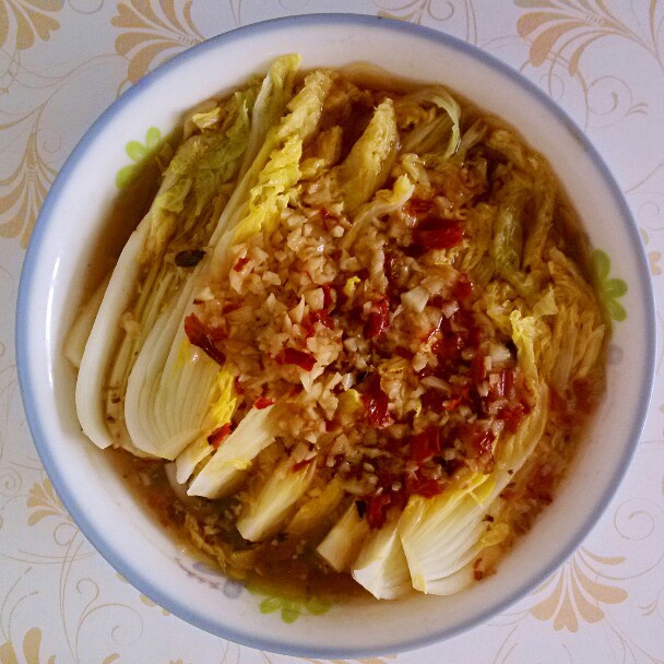 蒜蓉粉丝娃娃菜