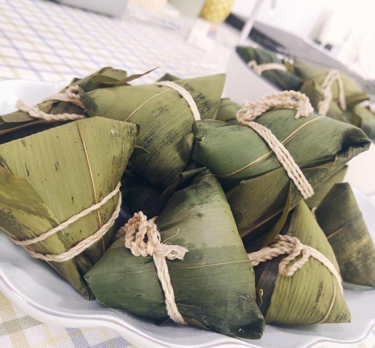 红豆蜜枣小脚粽