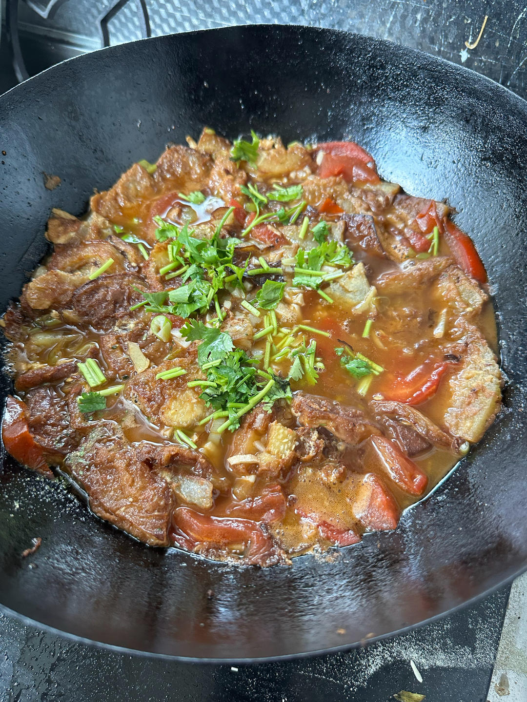 超赞的妈妈牌素茄子面卤