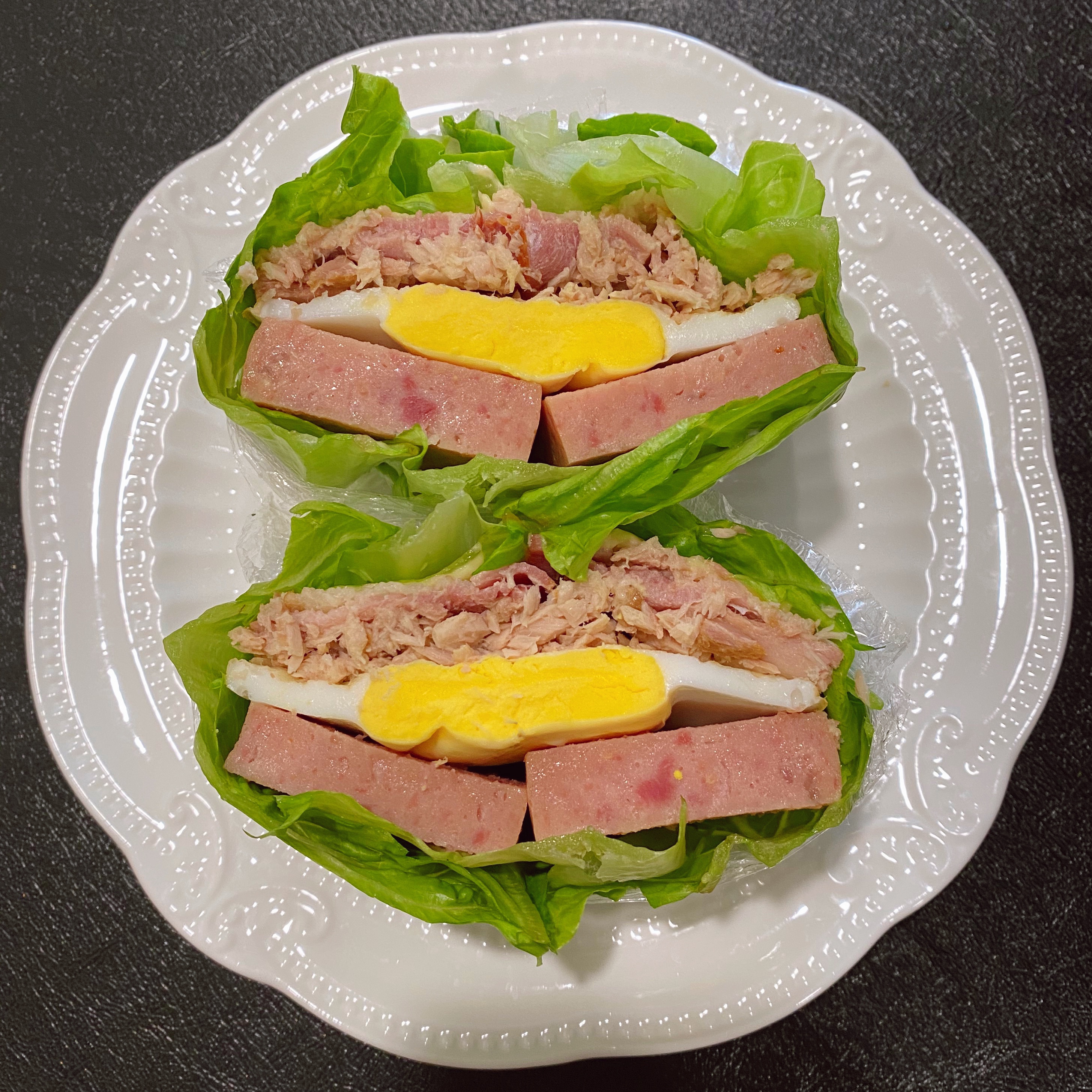 生酮版—生菜三明治   每天包不重样 连续吃一周也不腻的做法 步骤6