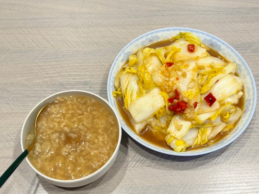 酸辣娃娃菜