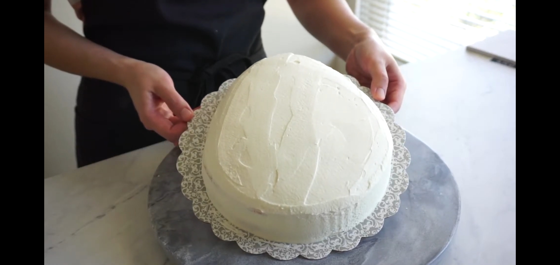 雪媚娘粽子造型蛋糕的做法 步骤11