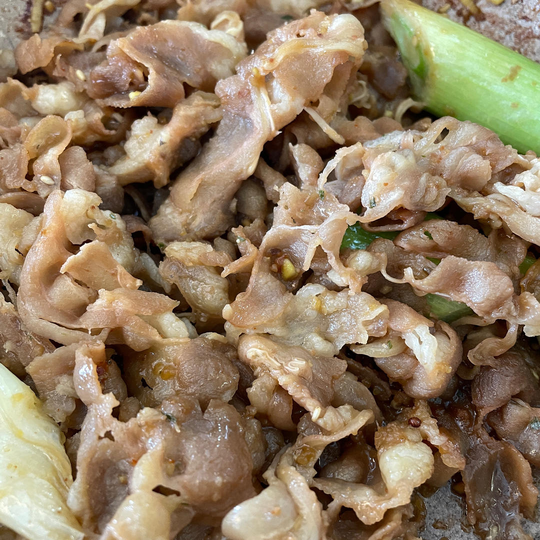 葱爆孜然羊肉卷