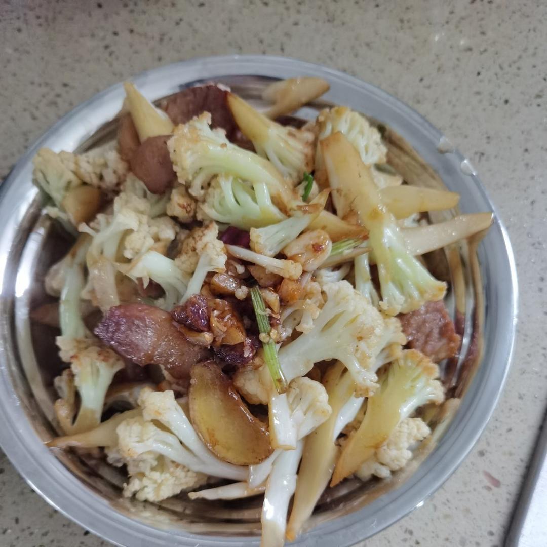 和饭店一个味道的干锅花菜