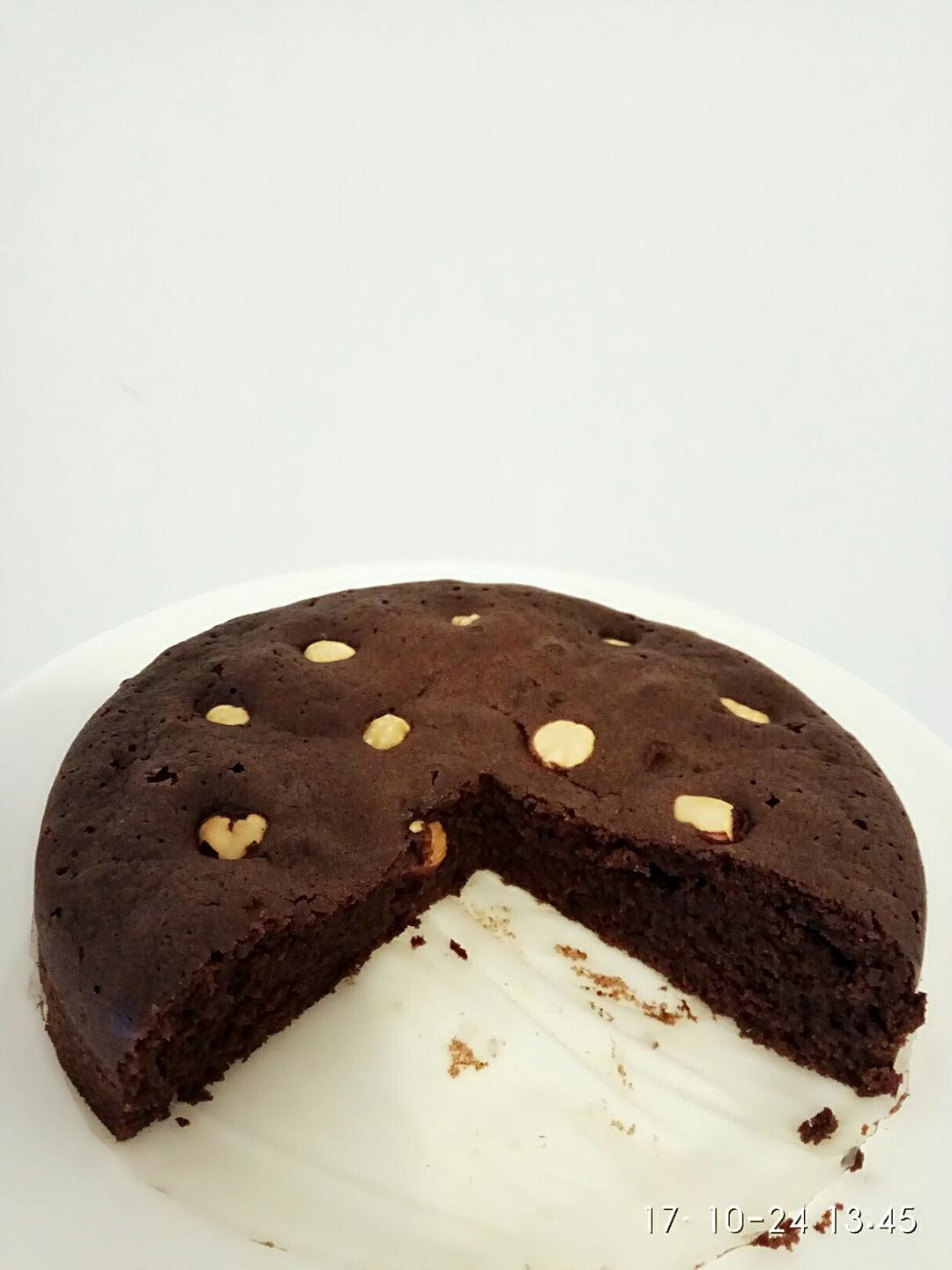 马斯卡彭巧克力浆布朗尼