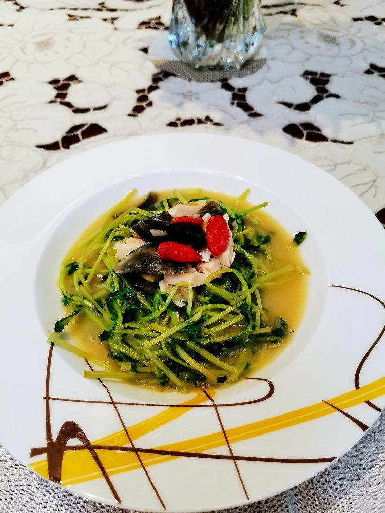 上汤豌豆苗