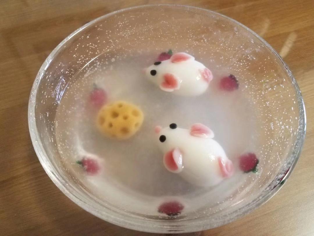小老鼠与奶酪卡通汤圆