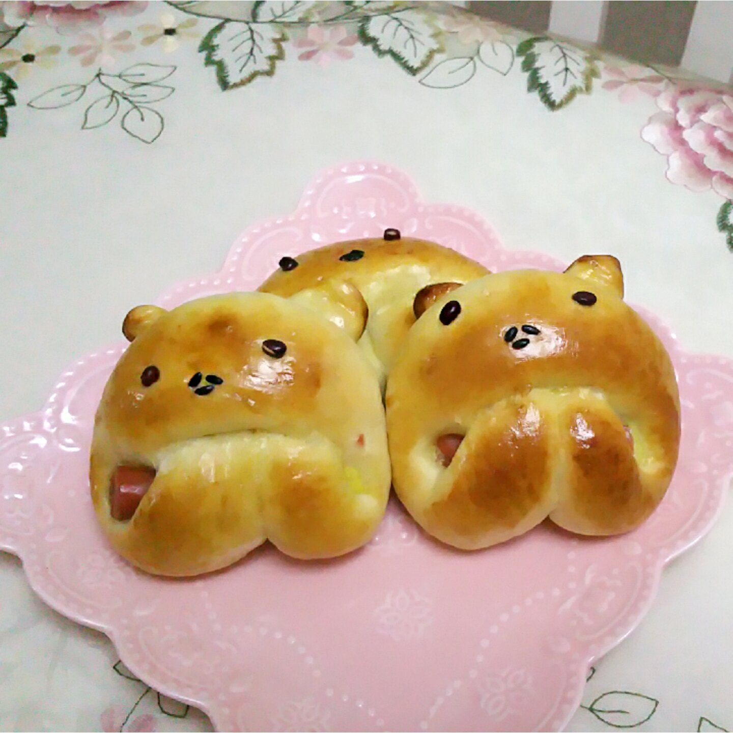 小兔子香肠包