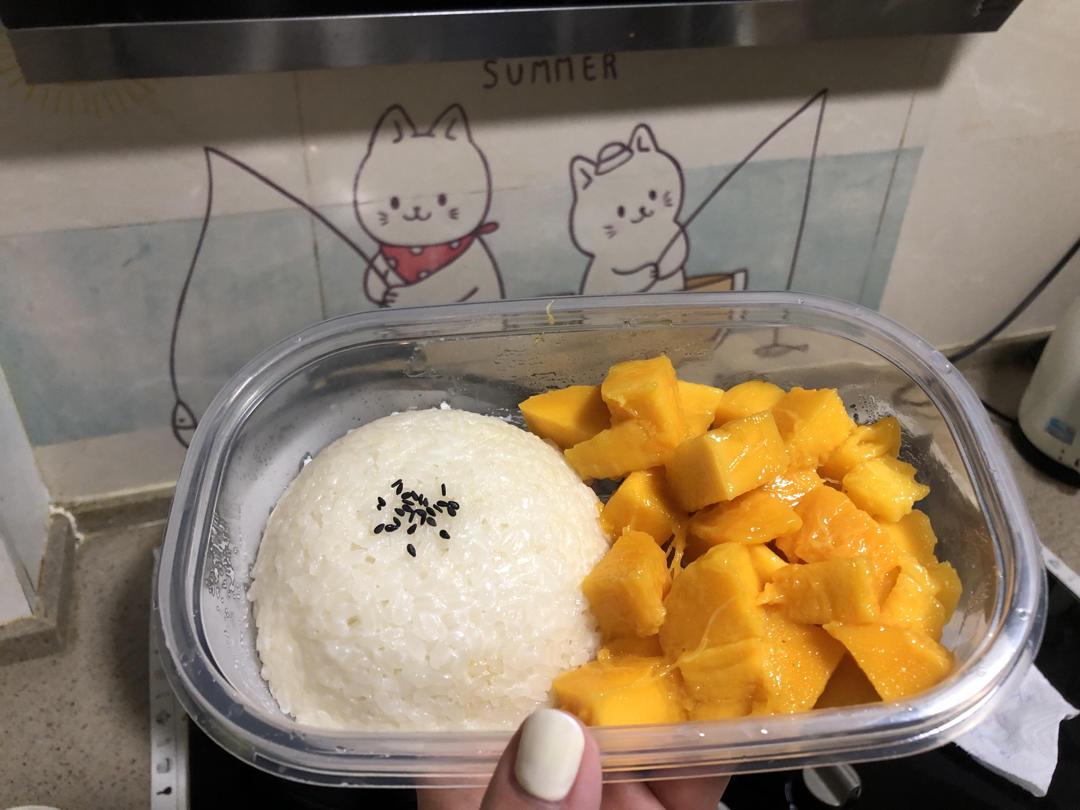 正宗，泰国芒果糯米饭！！！