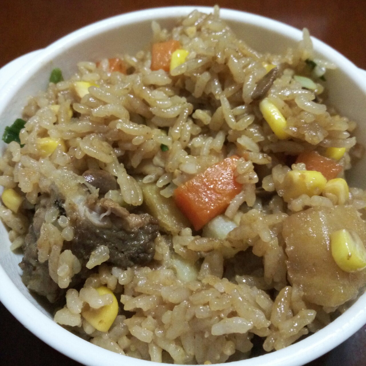 土豆焖饭（电饭锅版）