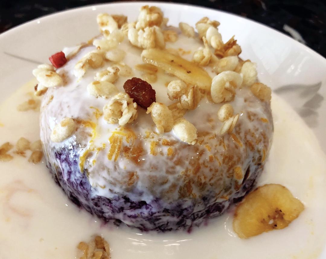 南瓜紫薯土豆泥营养早餐的做法