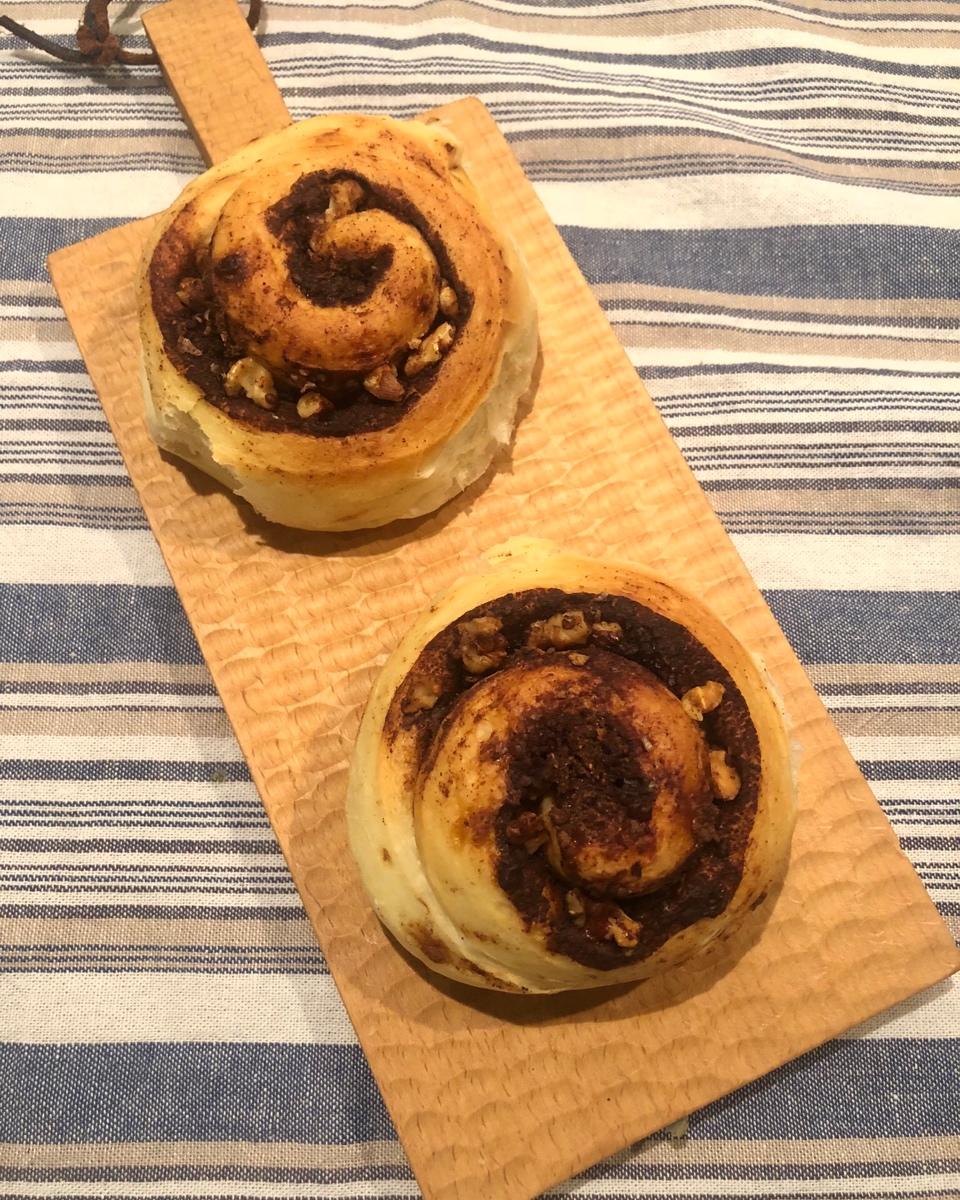 肉桂核桃卷