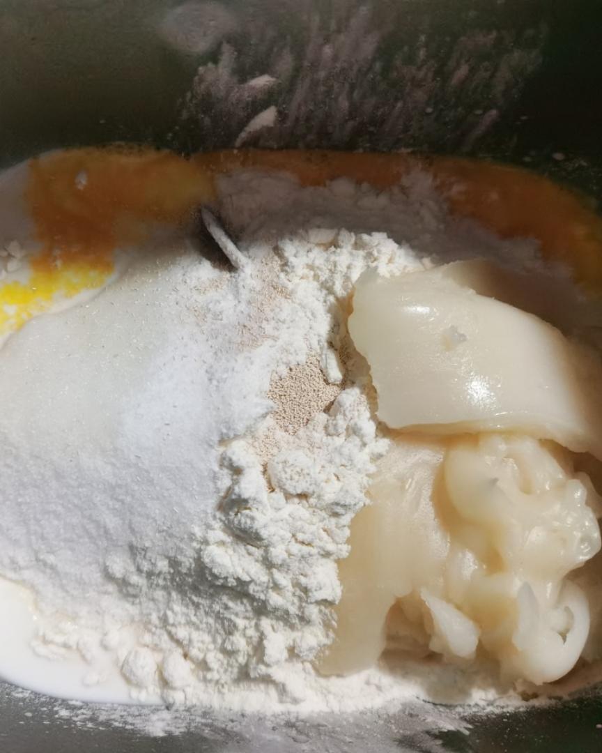 纯奶手撕吐司的做法 步骤1