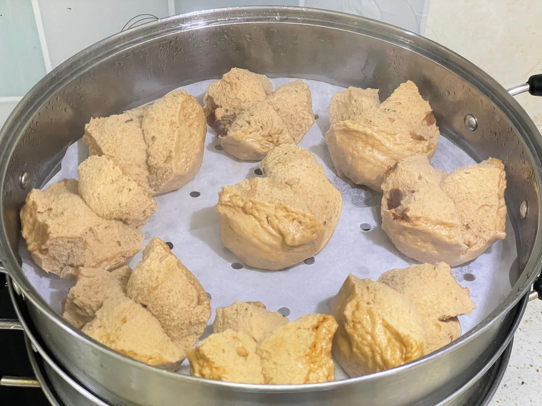 【红糖开花馒头】一招做出开花馒头，好吃又好玩！